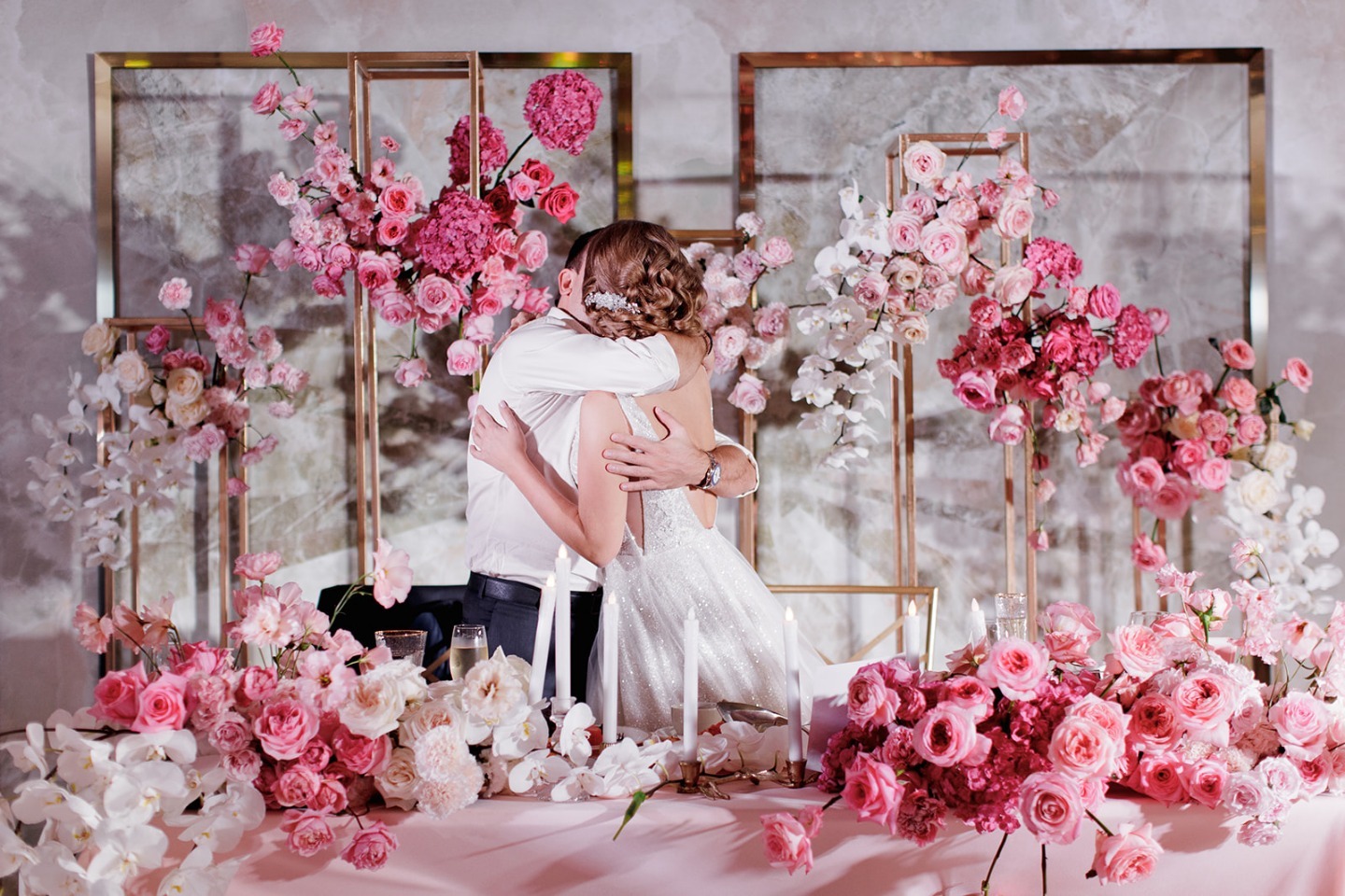 картинки розовая свадьба 10