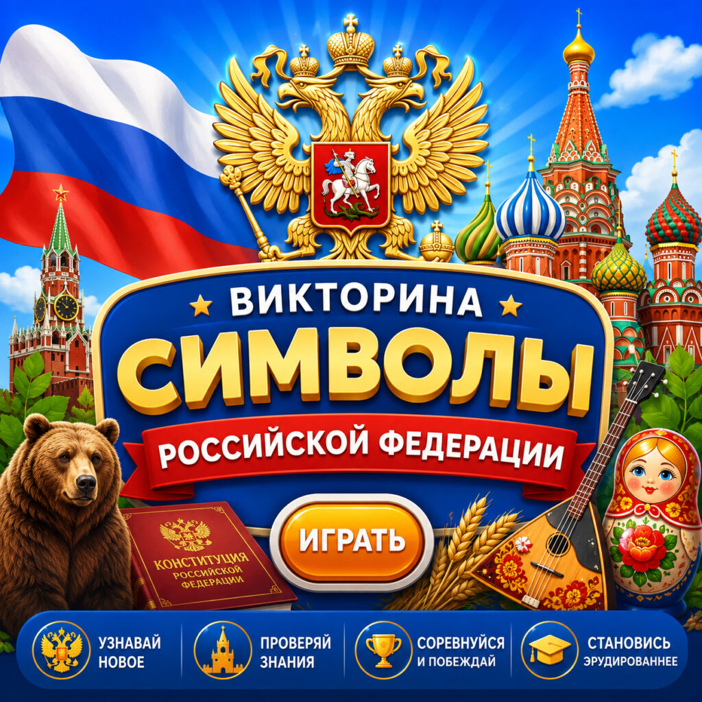 Сценарий игры викторины - символы Российской Федерации