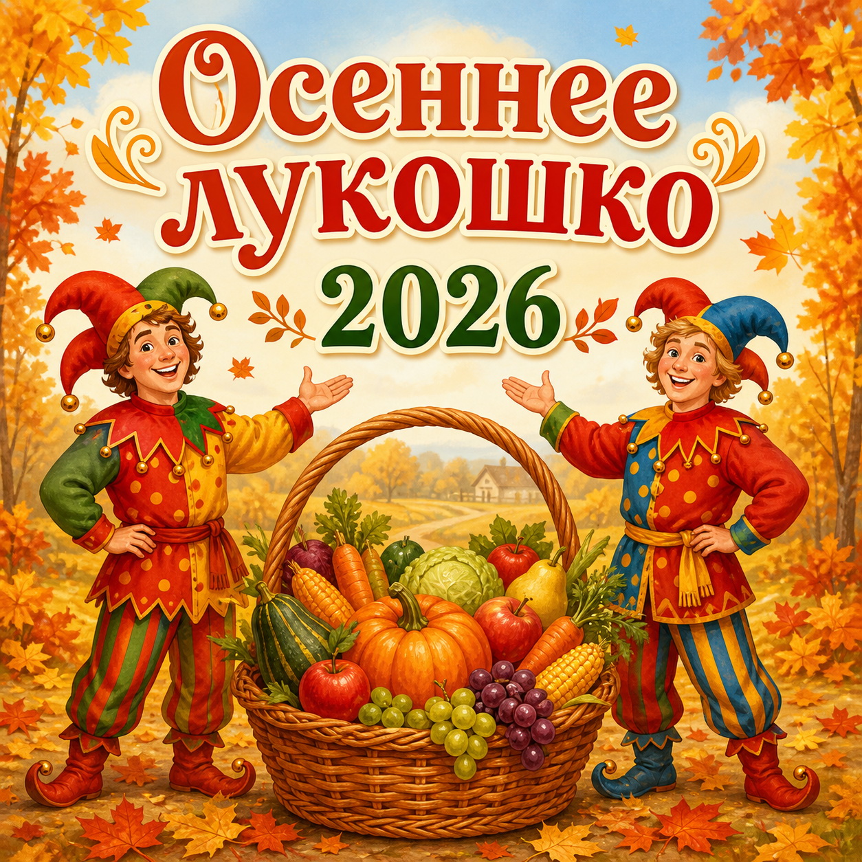 Сценарий ярмарки урожая на площади “Осеннее лукошко” 2026
